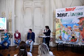 Asterix En Lusitanie Press Conference - Paris
