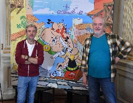 Asterix En Lusitanie Press Conference - Paris