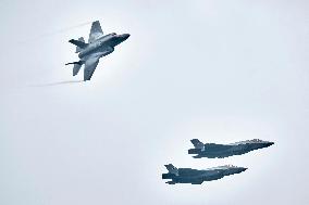 King Philippe At F-35 Delivery Ceremony - Florennes