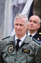King Philippe At F-35 Delivery Ceremony - Florennes