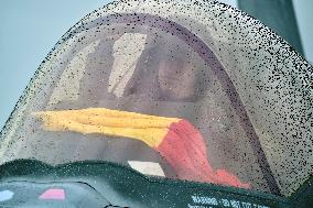 King Philippe At F-35 Delivery Ceremony - Florennes