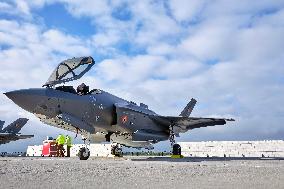 King Philippe At F-35 Delivery Ceremony - Florennes