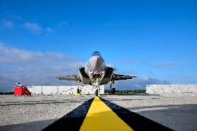 King Philippe At F-35 Delivery Ceremony - Florennes