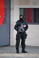 Gerald Darmanin visits the South Paris Region Penitentiary Center - Reau