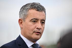 Gerald Darmanin visits the South Paris Region Penitentiary Center - Reau