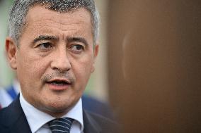 Gerald Darmanin visits the South Paris Region Penitentiary Center - Reau