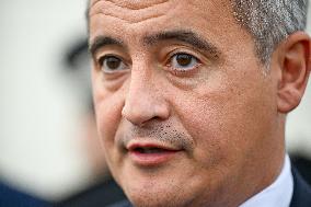 Gerald Darmanin visits the South Paris Region Penitentiary Center - Reau