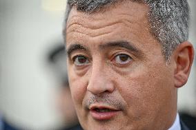 Gerald Darmanin visits the South Paris Region Penitentiary Center - Reau