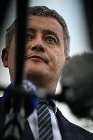 Gerald Darmanin visits the South Paris Region Penitentiary Center - Reau