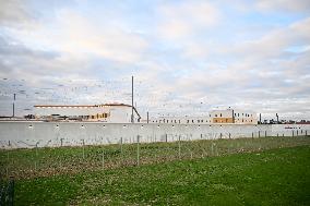 Gerald Darmanin visits the South Paris Region Penitentiary Center - Reau