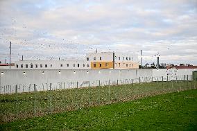 Gerald Darmanin visits the South Paris Region Penitentiary Center - Reau