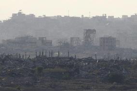 Scene in Gaza