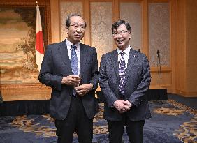 Nobel Prize winners Sakaguchi and Kitagawa