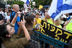 Hostage Release Celebration - Tel Aviv