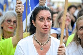 Hostage Release Celebration - Tel Aviv