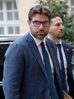 Meeting of Newly-Appointed Ministers at Matignon - Paris