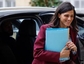 Meeting of Newly-Appointed Ministers at Matignon - Paris