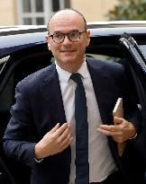 Meeting of Newly-Appointed Ministers at Matignon - Paris