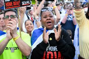 Hostage Release Celebration - Tel Aviv