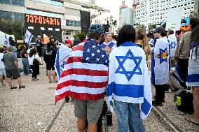 Hostage Release Celebration - Tel Aviv