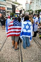 Hostage Release Celebration - Tel Aviv