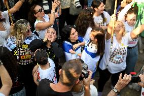 Hostage Release Celebration - Tel Aviv