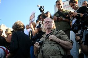 Hostage Release Celebration - Tel Aviv