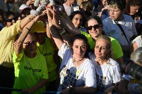 Hostage Release Celebration - Tel Aviv