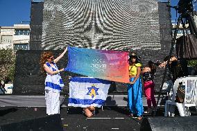 Hostage Release Celebration - Tel Aviv