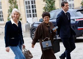 Meeting of Newly-Appointed Ministers at Matignon - Paris