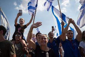 Hostage Release Celebration - Israel