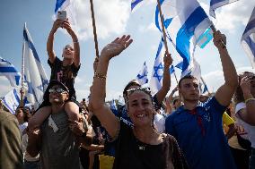 Hostage Release Celebration - Israel