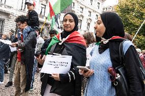 Pro-Palestine Demonstration - Milan