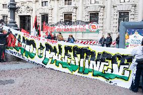Pro-Palestine Demonstration - Milan