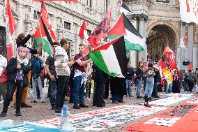 Pro-Palestine Demonstration - Milan