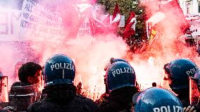 Pro-Palestine Demonstration - Milan