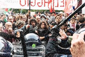 Pro-Palestine Demonstration - Milan