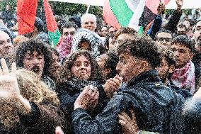 Pro-Palestine Demonstration - Milan