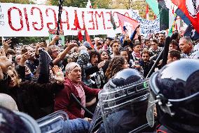 Pro-Palestine Demonstration - Milan