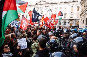 Pro-Palestine Demonstration - Milan