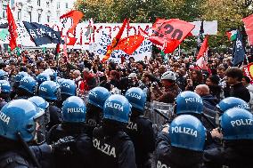 Pro-Palestine Demonstration - Milan