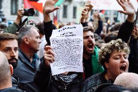 Pro-Palestine Demonstration - Milan