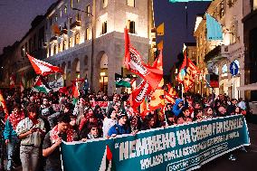 Pro-Palestine Demonstration - Milan