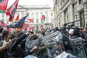 Pro-Palestine Demonstration - Milan