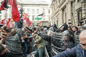 Pro-Palestine Demonstration - Milan