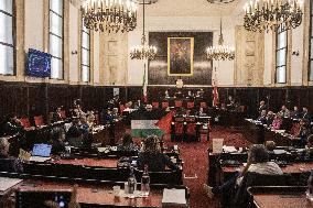 Pro-Palestine Demonstration - Milan