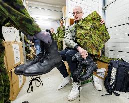 Conscript service in the Defence Forces