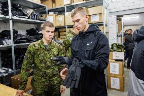 Conscript service in the Defence Forces