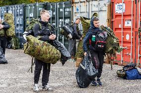 Conscript service in the Defence Forces