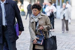 Ministers arrive at the Elysee Palace for the Council of Ministers - Paris AJ